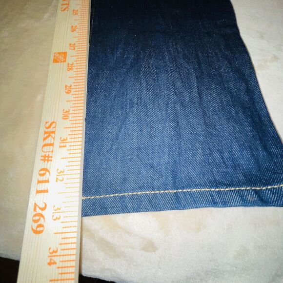 Stella McCartney Straight Leg High Waist Jeans Size 28 Made in Italy - Picture 7 of 16
